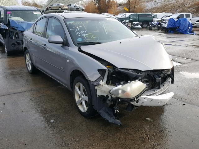 JM1BK124661409552 - 2006 MAZDA 3 S SILVER photo 1