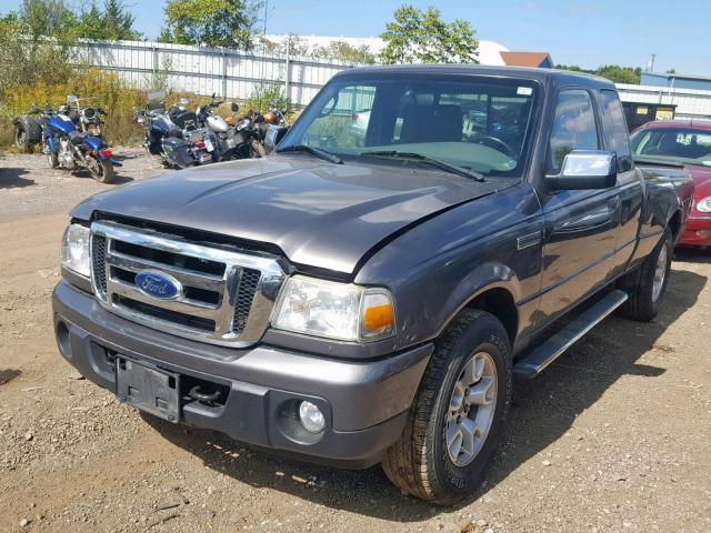 1FTLR4FE2BPA45903 - 2011 FORD RANGER SUP GRAY photo 2