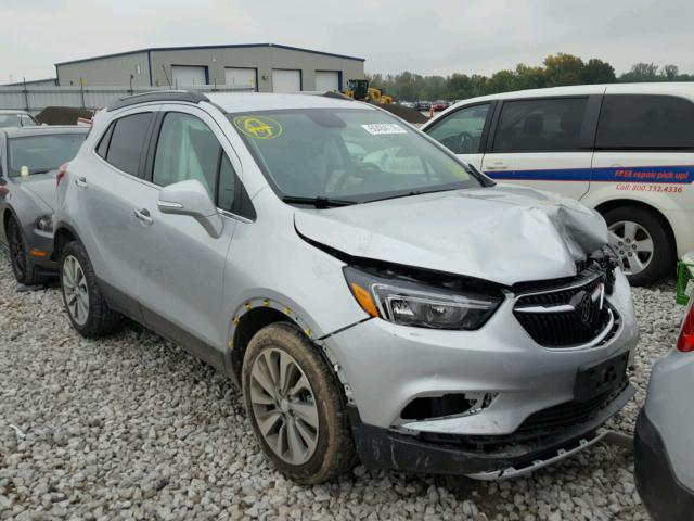 KL4CJASB1JB715920 - 2018 BUICK ENCORE PRE SILVER photo 1