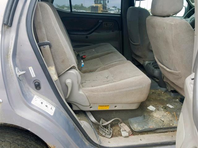 5TDBT44A32S106503 - 2002 TOYOTA SEQUOIA SR SILVER photo 6