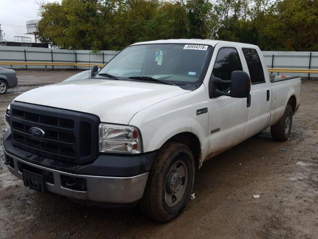 1FTWW30P87EB40950 - 2007 FORD F350 SRW S WHITE photo 2