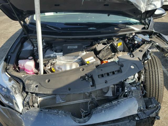 4T1BD1EB4HU059002 - 2017 TOYOTA AVALON HYB CHARCOAL photo 7