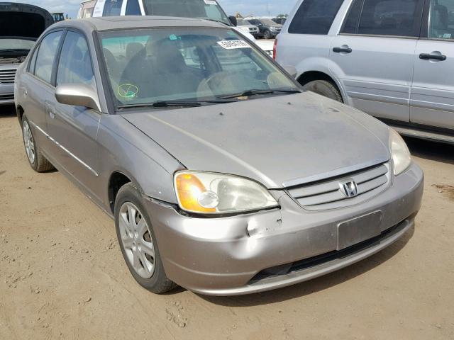 1HGES26783L018363 - 2003 HONDA CIVIC EX GOLD photo 1