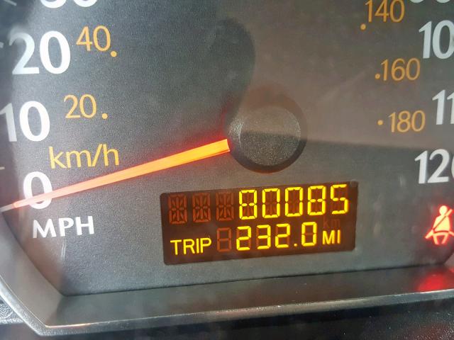 1G8AJ55FX7Z143985 - 2007 SATURN ION LEVEL RED photo 8