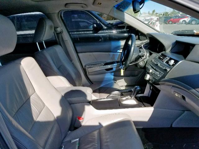 1HGCP36899A023759 - 2009 HONDA ACCORD EXL SILVER photo 5