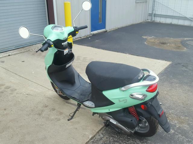 RFVPAC209J1018881 - 2018 GENUINE SCOOTER CO. BUDDY 125 GREEN photo 3