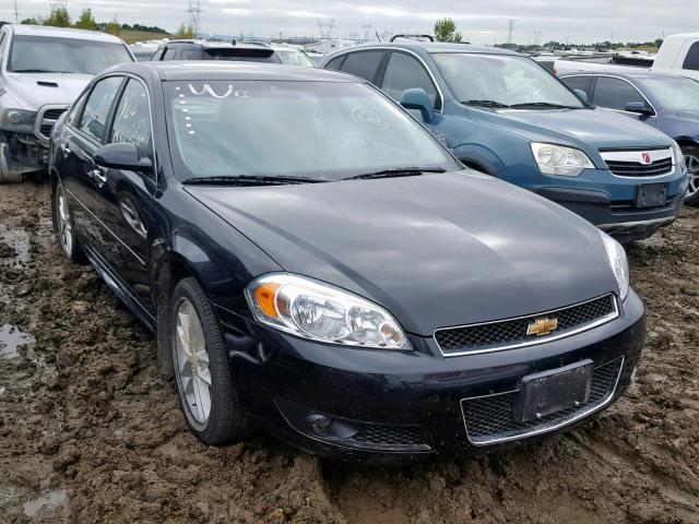 2G1WC5E33C1179511 - 2012 CHEVROLET IMPALA LTZ BLACK photo 1