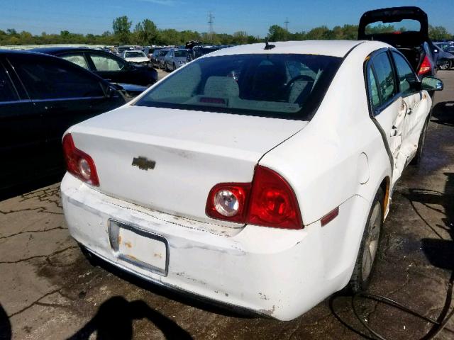 1G1ZF57509F184220 - 2009 CHEVROLET MALIBU HYB WHITE photo 4