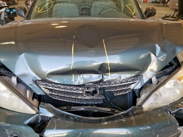 4T1BE32K83U670169 - 2003 TOYOTA CAMRY LE GREEN photo 7