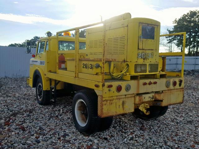 1FDNC60H8GVA05395 - 1986 FORD C-SERIES C YELLOW photo 3