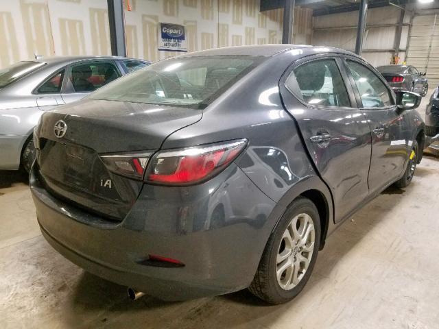 3MYDLBZV7GY134525 - 2016 TOYOTA SCION IA GRAY photo 4