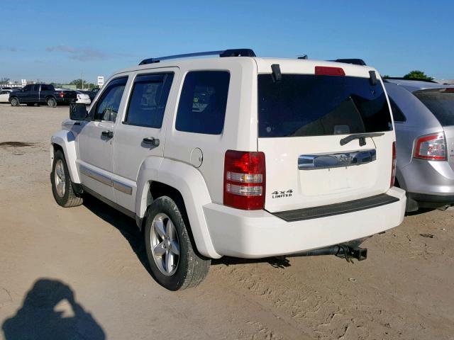 1J4PN5GK4AW151744 - 2010 JEEP LIBERTY LI WHITE photo 3