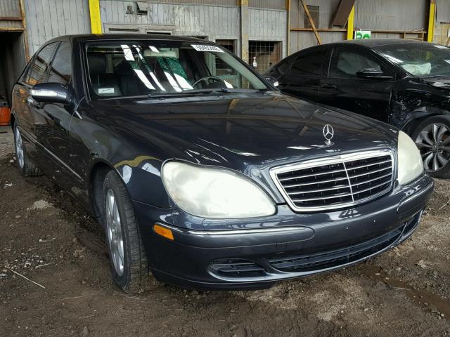 WDBNG83J04A411465 - 2004 MERCEDES-BENZ S 430 4MAT BLACK photo 1