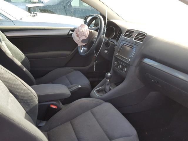 WVWMM7AJ5DW090450 - 2013 VOLKSWAGEN GOLF 灰色 照片 5