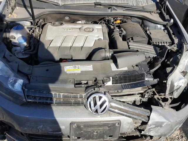 WVWMM7AJ5DW090450 - 2013 VOLKSWAGEN GOLF 灰色 照片 7
