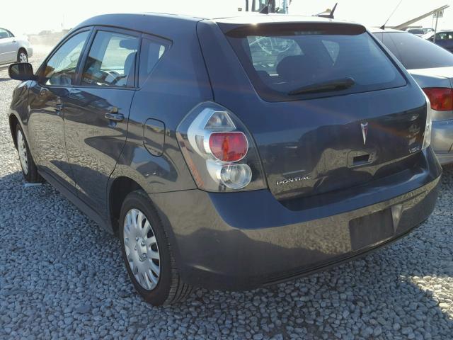 5Y2SP6E86AZ420123 - 2010 PONTIAC VIBE GRAY photo 3