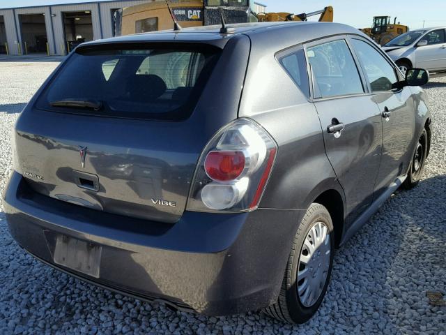 5Y2SP6E86AZ420123 - 2010 PONTIAC VIBE GRAY photo 4