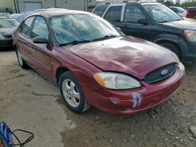 1FAFP55S94A163104 - 2004 FORD TAURUS SES RED photo 1