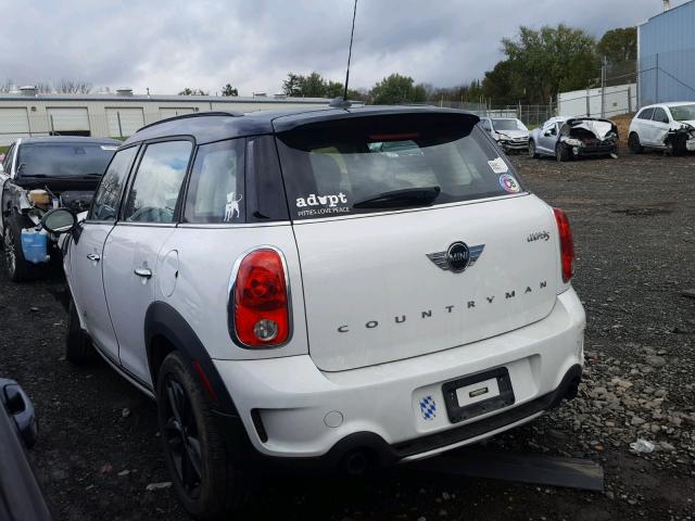 WMWZC5C51GWP49493 - 2016 MINI COOPER S C WHITE photo 3