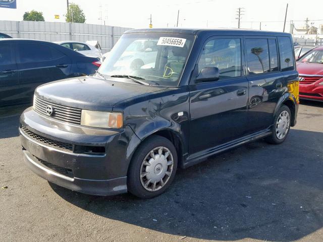 JTLKT334564111455 - 2006 TOYOTA SCION XB შავი ფოტო 2