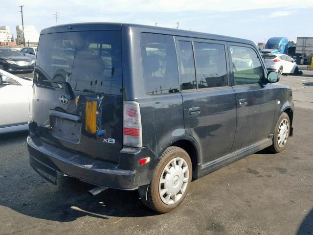 JTLKT334564111455 - 2006 TOYOTA SCION XB შავი ფოტო 4