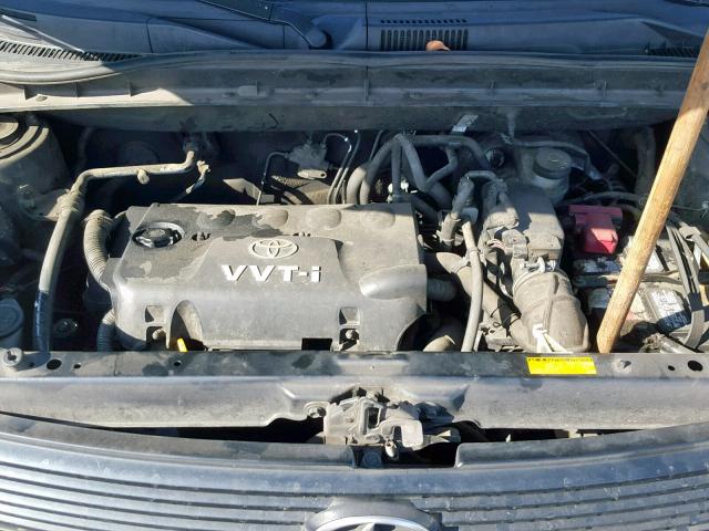 JTLKT334564111455 - 2006 TOYOTA SCION XB შავი ფოტო 7
