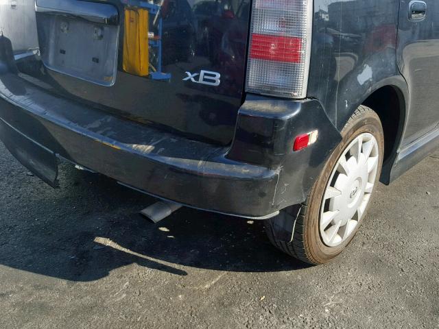 JTLKT334564111455 - 2006 TOYOTA SCION XB შავი ფოტო 9