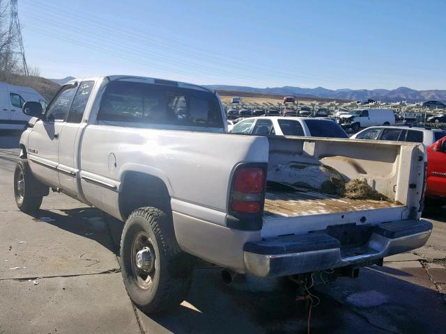 1B7KF23W2WJ159236 - 1998 DODGE RAM 2500 WHITE photo 3