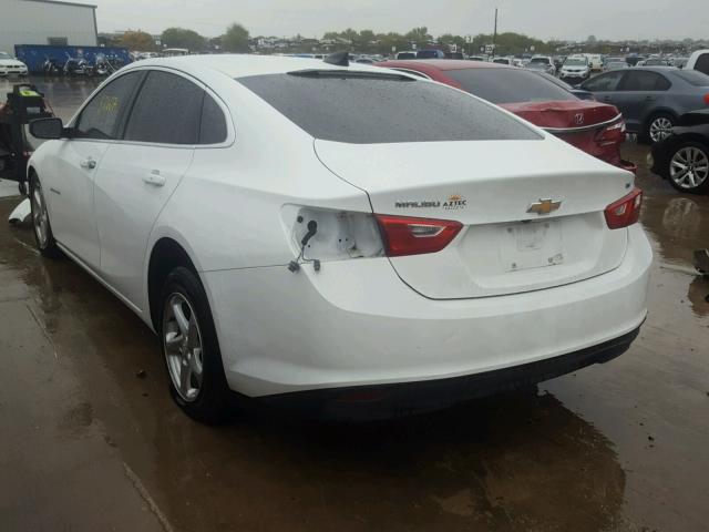 1G1ZB5ST4GF335283 - 2016 CHEVROLET MALIBU LS 白色 照片 3