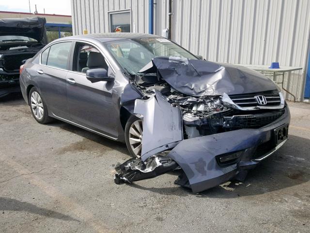 1HGCR2F82EA295486 - 2014 HONDA ACCORD EXL GRAY photo 1