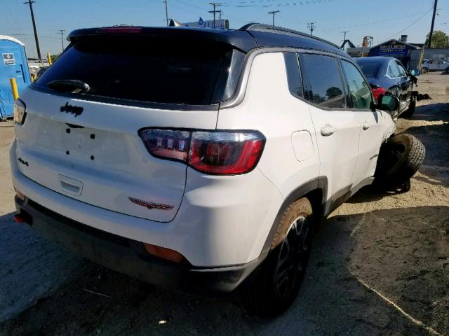 3C4NJDDB7KT747820 - 2019 JEEP COMPASS TR WHITE photo 4