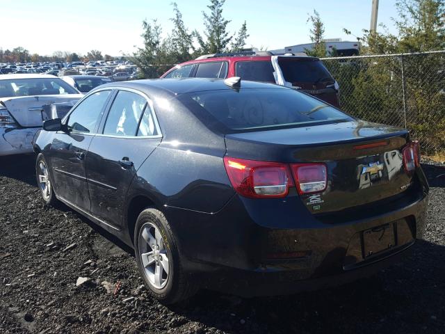 1G11B5SLXFF252260 - 2015 CHEVROLET MALIBU LS 黑色 照片 3