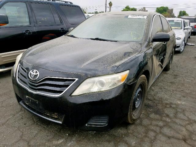 4T4BF3EK3BR124070 - 2011 TOYOTA CAMRY BASE BLACK photo 2