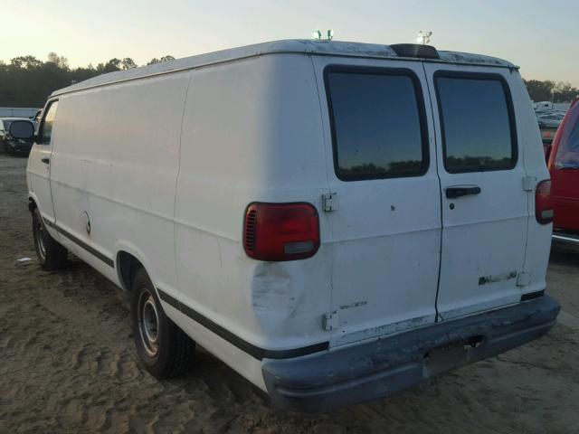 2B7JB21Z0XK534146 - 1999 DODGE RAM VAN B2 WHITE photo 3