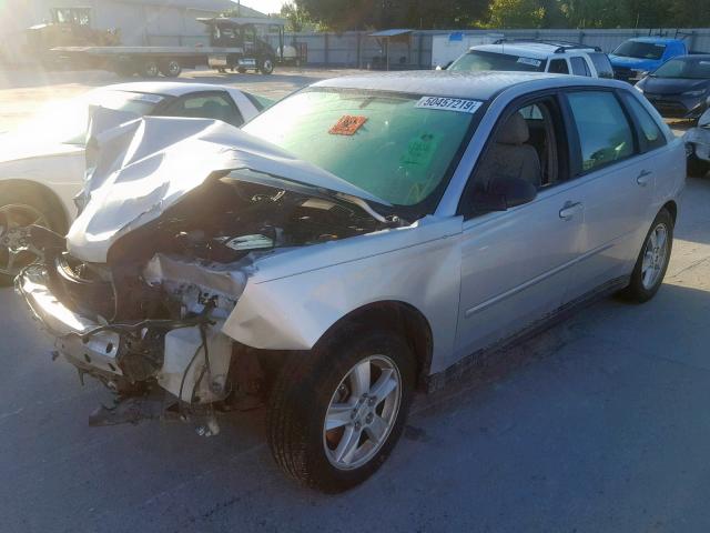 1G1ZT64884F155912 - 2004 CHEVROLET MALIBU MAX 银色 照片 2