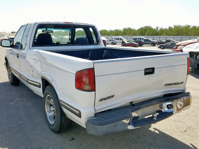 1GCCS19X1W8203065 - 1998 CHEVROLET S TRUCK S1 WHITE photo 3