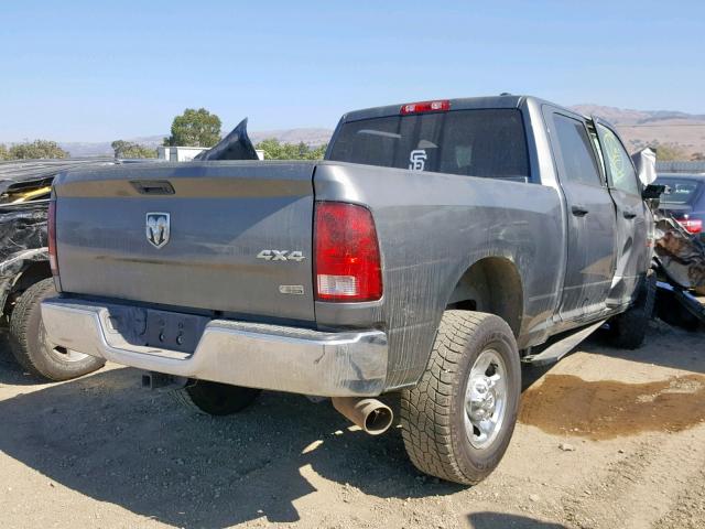 3C6UD5CL7CG301297 - 2012 DODGE RAM 2500 S CHARCOAL photo 4