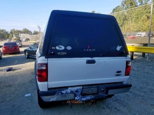 1FTZR45E04TA19628 - 2004 FORD RANGER SUP WHITE photo 6