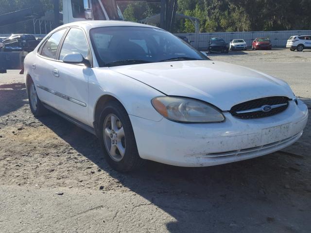 1FAFP55U81A168260 - 2001 FORD TAURUS SES WHITE photo 1