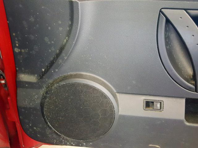 3VWRF31Y46M300851 - 2006 VOLKSWAGEN NEW BEETLE წითელი ფოტო 9