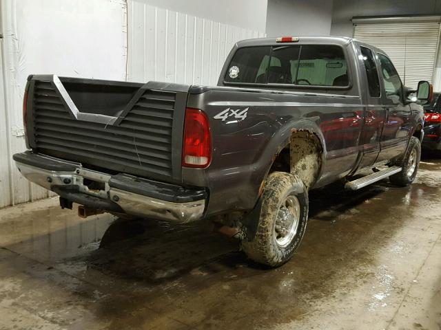 1FTSX31S93ED02836 - 2003 FORD F350 SRW S GRAY photo 4