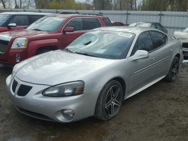 2G2WP552381168619 - 2008 PONTIAC GRAND PRIX SILVER photo 2