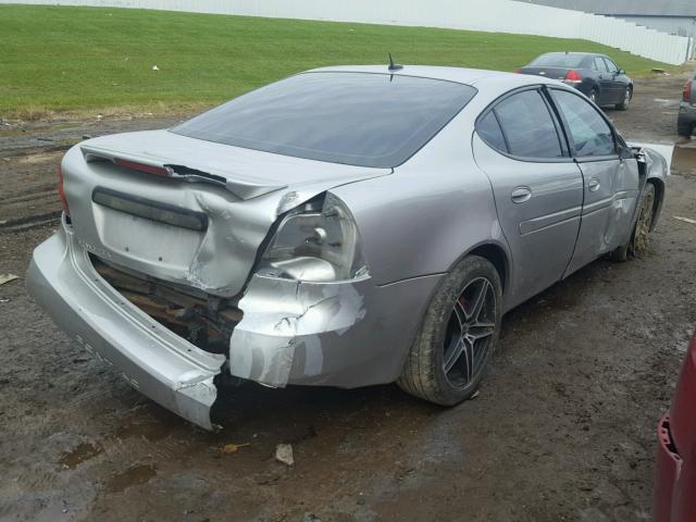2G2WP552381168619 - 2008 PONTIAC GRAND PRIX SILVER photo 4
