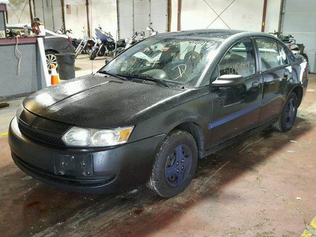 1G8AF52F93Z144612 - 2003 SATURN ION LEVEL BLACK photo 2