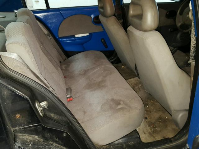 1G8AF52F93Z144612 - 2003 SATURN ION LEVEL BLACK photo 6