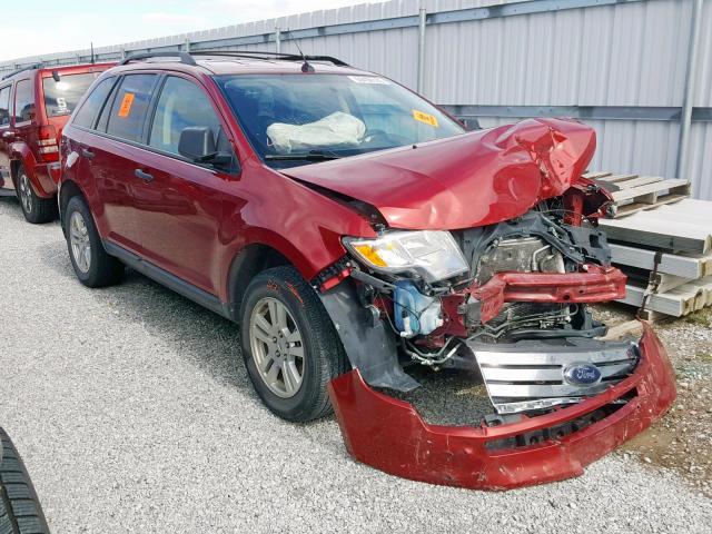 2FMDK36C49BA72793 - 2009 FORD EDGE SE RED photo 1