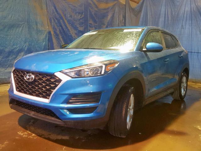 KM8J2CA42KU940177 - 2019 HYUNDAI TUCSON SE BLUE photo 2