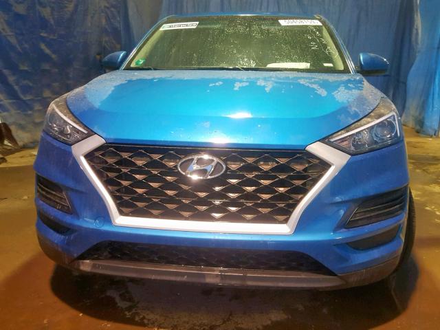 KM8J2CA42KU940177 - 2019 HYUNDAI TUCSON SE BLUE photo 9