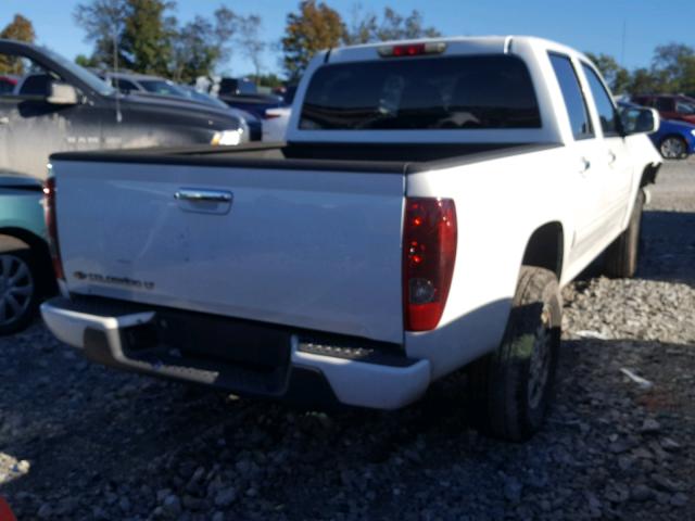 1GCJTCDE8A8137239 - 2010 CHEVROLET COLORADO L WHITE photo 4