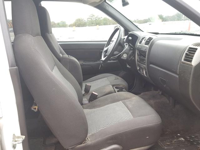 1GCJTCDE8A8137239 - 2010 CHEVROLET COLORADO L WHITE photo 5